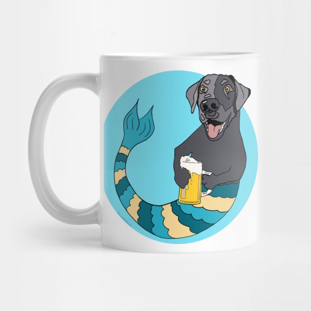 Haygood the Black Lab by abrushwithhumor